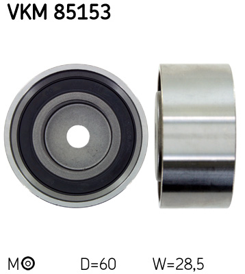 SKF VKM85153 Vezetőgörgő fogasszíj-vezérműszíjhoz